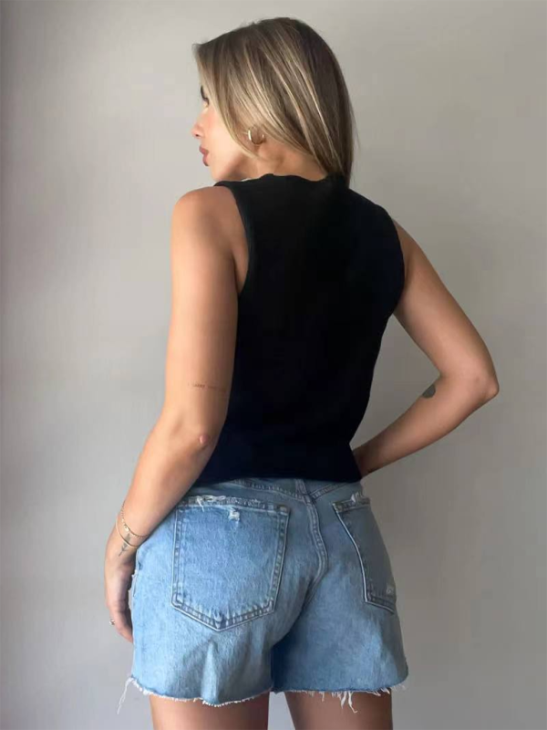 New sexy fashionable and comfortable rope woolen vest 