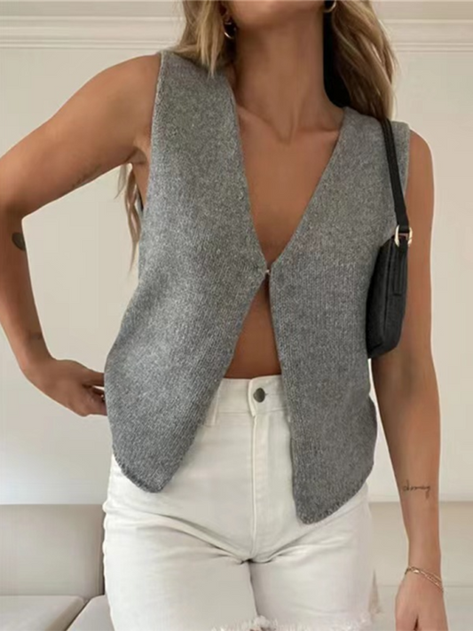 New sexy fashionable and comfortable rope woolen vest 