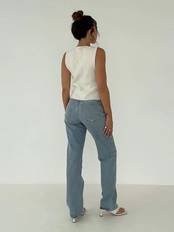 New sexy fashionable and comfortable rope woolen vest 